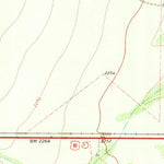 United States Geological Survey Mofeta, TX (1969, 24000-Scale) digital map
