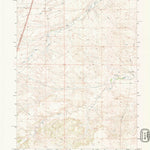 United States Geological Survey Moffett Ranch, WY (1990, 24000-Scale) digital map