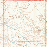 United States Geological Survey Moffett Ranch, WY (1990, 24000-Scale) digital map