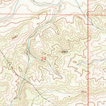 United States Geological Survey Moffett Ranch, WY (1990, 24000-Scale) digital map