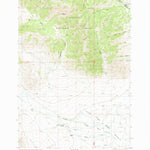 United States Geological Survey Moffett Springs, ID (1987, 24000-Scale) digital map
