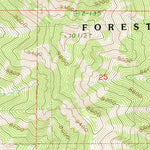 United States Geological Survey Moffett Springs, ID (1987, 24000-Scale) digital map