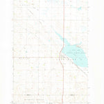 United States Geological Survey Moffit, ND (1971, 24000-Scale) digital map