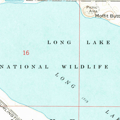 United States Geological Survey Moffit, ND (1971, 24000-Scale) digital map