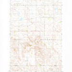 United States Geological Survey Moffit NW, ND (1971, 24000-Scale) digital map