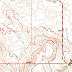 United States Geological Survey Moffit NW, ND (1971, 24000-Scale) digital map