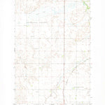 United States Geological Survey Moffit SE, ND (1971, 24000-Scale) digital map