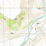 United States Geological Survey Moffit Table, OR (1990, 24000-Scale) digital map