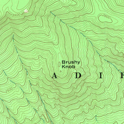 United States Geological Survey Moffitsville, NY (1968, 24000-Scale) digital map
