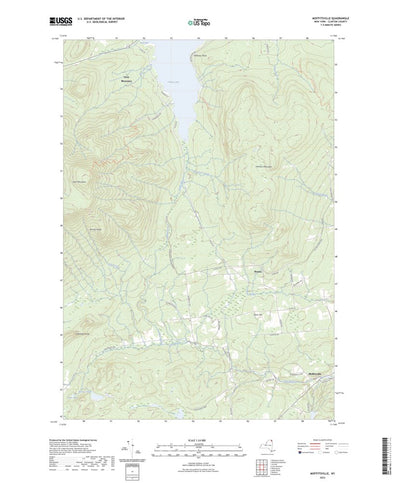 United States Geological Survey Moffitsville, NY (2023, 24000-Scale) digital map
