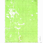 United States Geological Survey Moffitt Butte, OR (1963, 24000-Scale) digital map