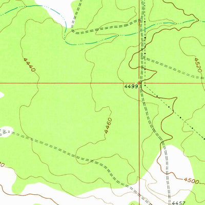 United States Geological Survey Moffitt Butte, OR (1963, 24000-Scale) digital map