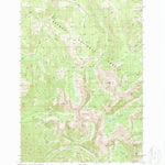 United States Geological Survey Mogg Mountain, ID (1989, 24000-Scale) digital map