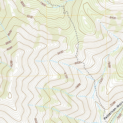 United States Geological Survey Mogg Mountain, ID (2020, 24000-Scale) digital map