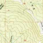 United States Geological Survey Mogollon Baldy Peak, NM (1999, 24000-Scale) digital map