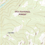 United States Geological Survey Mogollon Baldy Peak, NM (2020, 24000-Scale) digital map