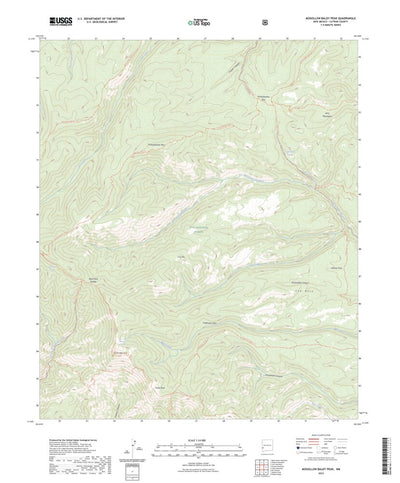United States Geological Survey Mogollon Baldy Peak, NM (2023, 24000-Scale) digital map