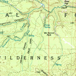 United States Geological Survey Mogollon Mountains, NM (1985, 100000-Scale) digital map