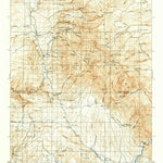 United States Geological Survey Mogollon, NM (1910, 125000-Scale) digital map