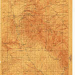 United States Geological Survey Mogollon, NM (1912, 125000-Scale) digital map