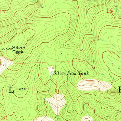 United States Geological Survey Mogollon, NM (1963, 24000-Scale) digital map