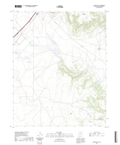 United States Geological Survey Mogote Hills, NM (2023, 24000-Scale) digital map