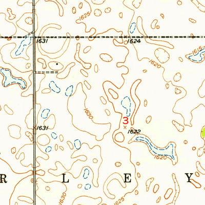 United States Geological Survey Mohall NE, ND (1949, 24000-Scale) digital map