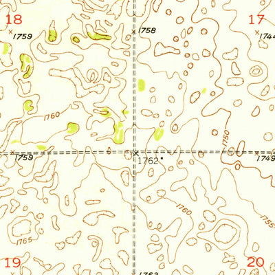 United States Geological Survey Mohall SW, ND (1949, 24000-Scale) digital map
