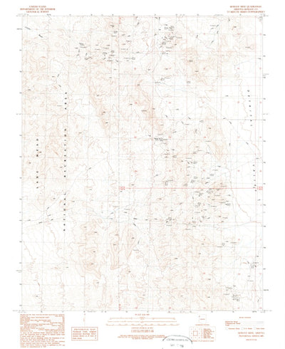 United States Geological Survey Mohave Mine, AZ (1989, 24000-Scale) digital map