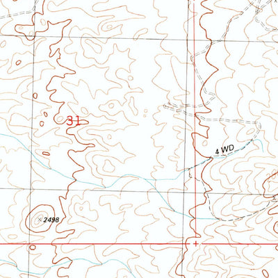 United States Geological Survey Mohave Mine, AZ (1989, 24000-Scale) digital map