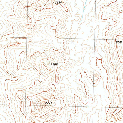 United States Geological Survey Mohave Mine, AZ (1989, 24000-Scale) digital map