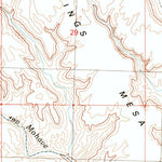 United States Geological Survey Mohave Springs, AZ (1990, 24000-Scale) digital map