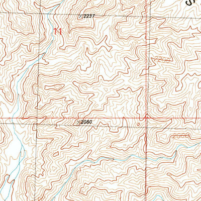 United States Geological Survey Mohave Springs, AZ (1990, 24000-Scale) digital map