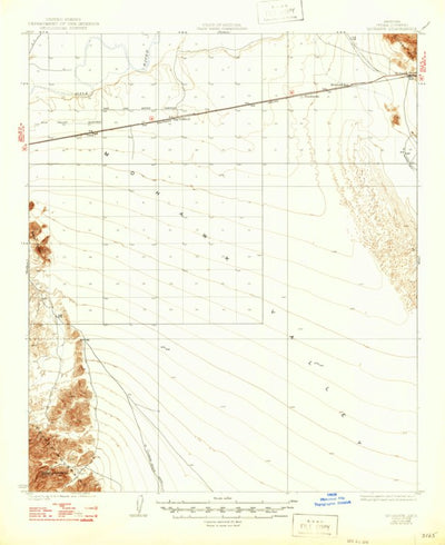 United States Geological Survey Mohawk, AZ (1928, 62500-Scale) digital map