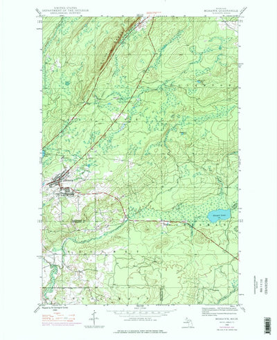 United States Geological Survey Mohawk, MI (1946, 24000-Scale) digital map