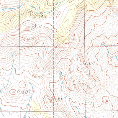 United States Geological Survey Mohawk Mine, NV (1987, 24000-Scale) digital map