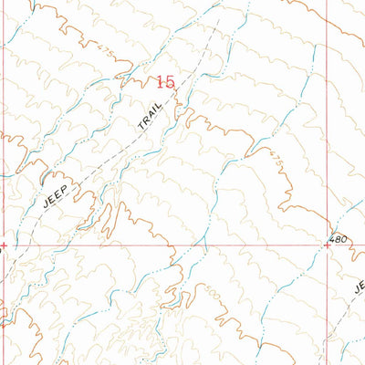 United States Geological Survey Mohawk Mountains NE, AZ (1965, 24000-Scale) digital map