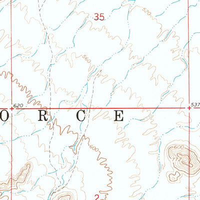 United States Geological Survey Mohawk Mountains NW, AZ (1965, 24000-Scale) digital map