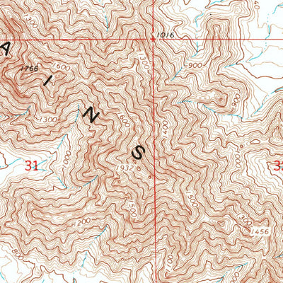 United States Geological Survey Mohawk Mountains SE, AZ (1965, 24000-Scale) digital map