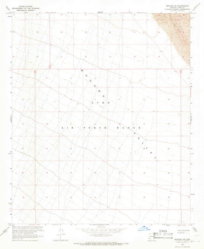 United States Geological Survey Mohawk SE, AZ (1965, 24000-Scale) digital map