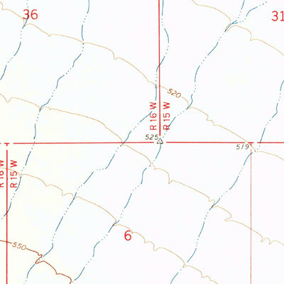 United States Geological Survey Mohawk SE, AZ (1965, 24000-Scale) digital map