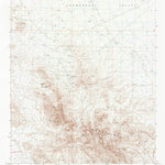 United States Geological Survey Mohawk Spring, CA (1985, 24000-Scale) digital map