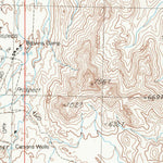 United States Geological Survey Mohawk Spring, CA (1985, 24000-Scale) digital map