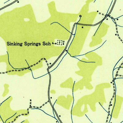 United States Geological Survey Mohawk, TN (1935, 24000-Scale) digital map