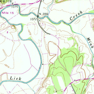 United States Geological Survey Mohawk, TN (1939, 24000-Scale) digital map