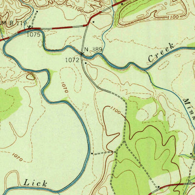 United States Geological Survey Mohawk, TN (1940, 24000-Scale) digital map