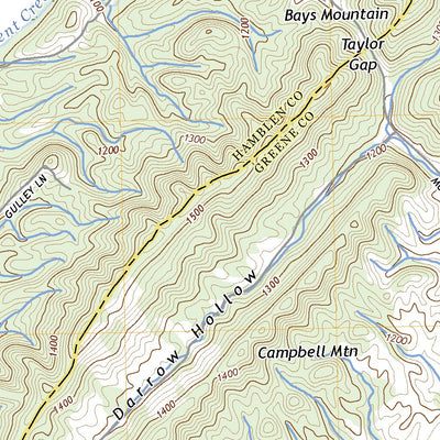 United States Geological Survey Mohawk, TN (2022, 24000-Scale) digital map