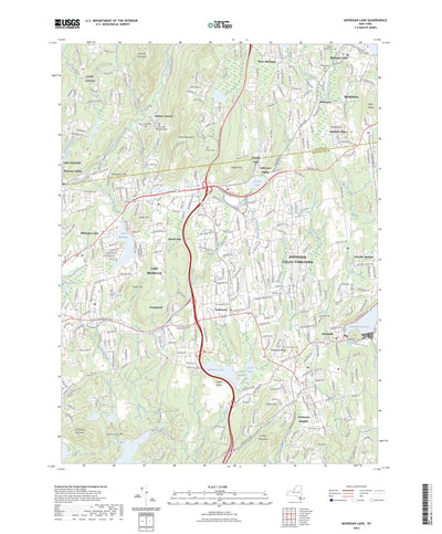 United States Geological Survey Mohegan Lake, NY (2023, 24000-Scale) digital map