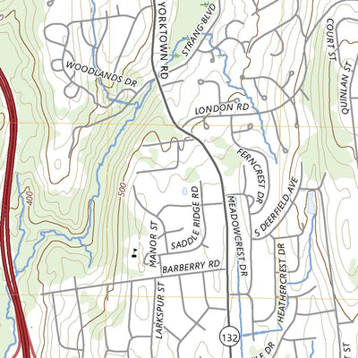 United States Geological Survey Mohegan Lake, NY (2023, 24000-Scale) digital map