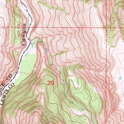 United States Geological Survey Mohler, ID (1967, 24000-Scale) digital map